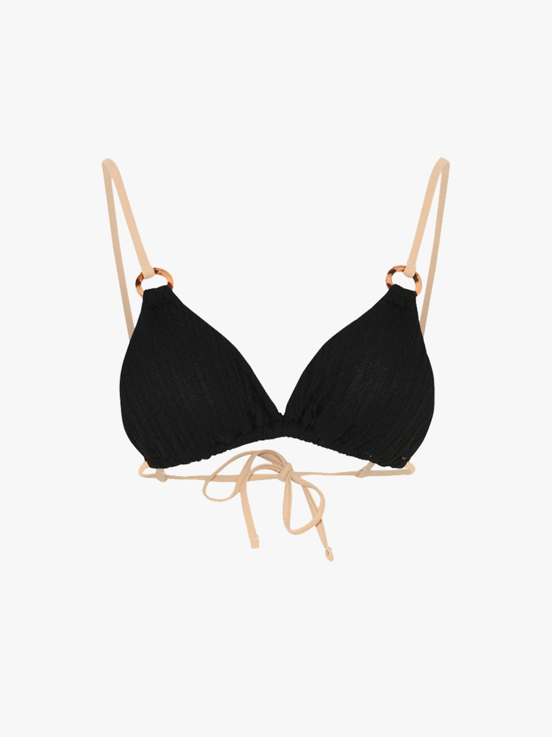 Ditte Bikini Top - Black
