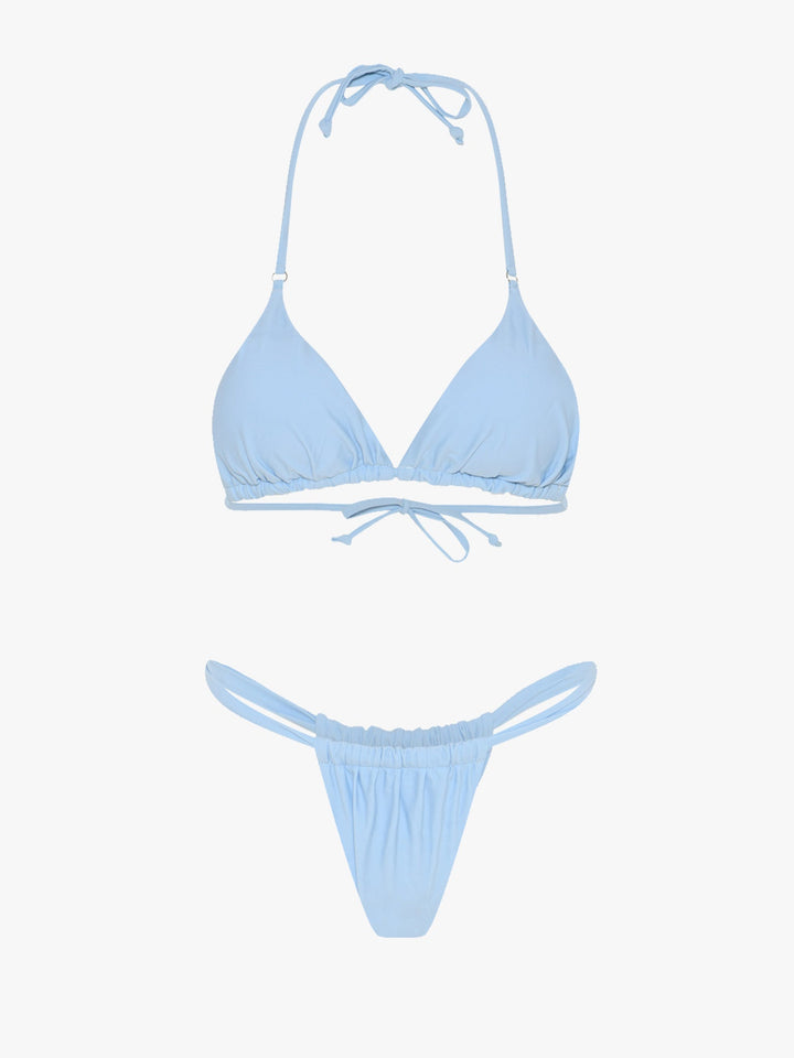 Nora Bikini Set - Light Blue
