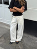 Nora Pants Petit - Raw White