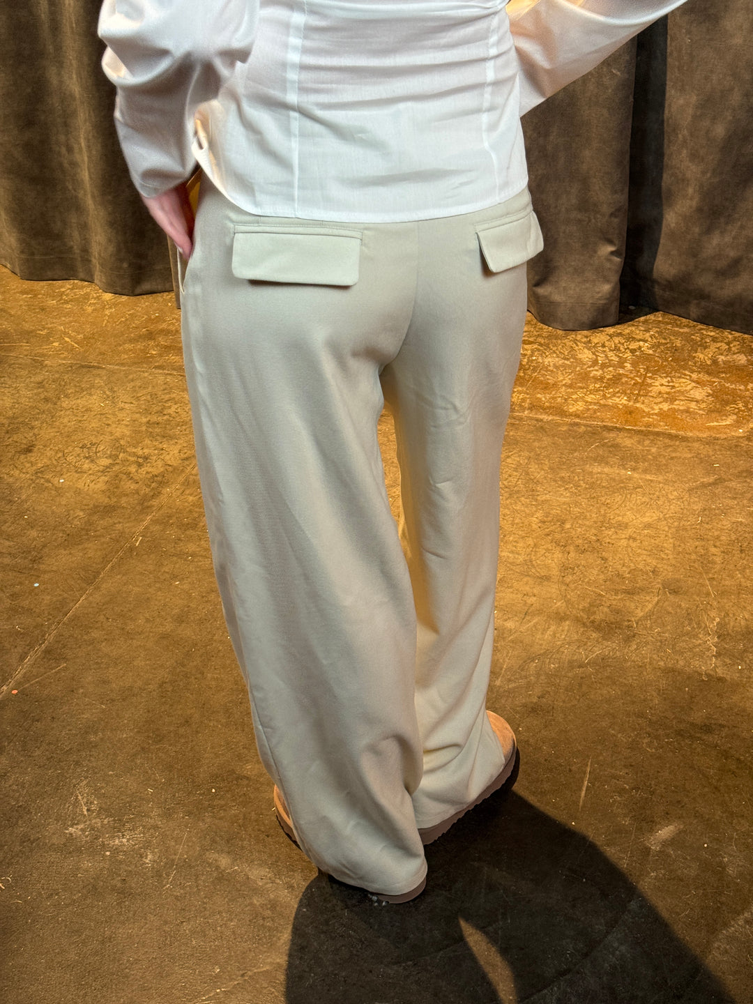 Nora Pants Petit - Foam White