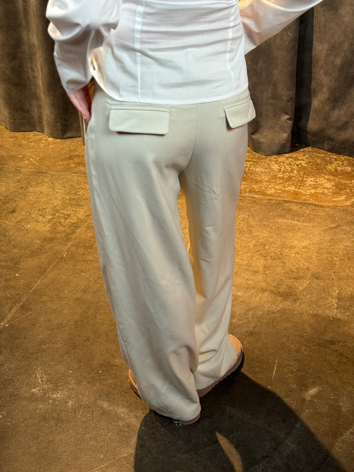 Nora Pants Petit - Foam White