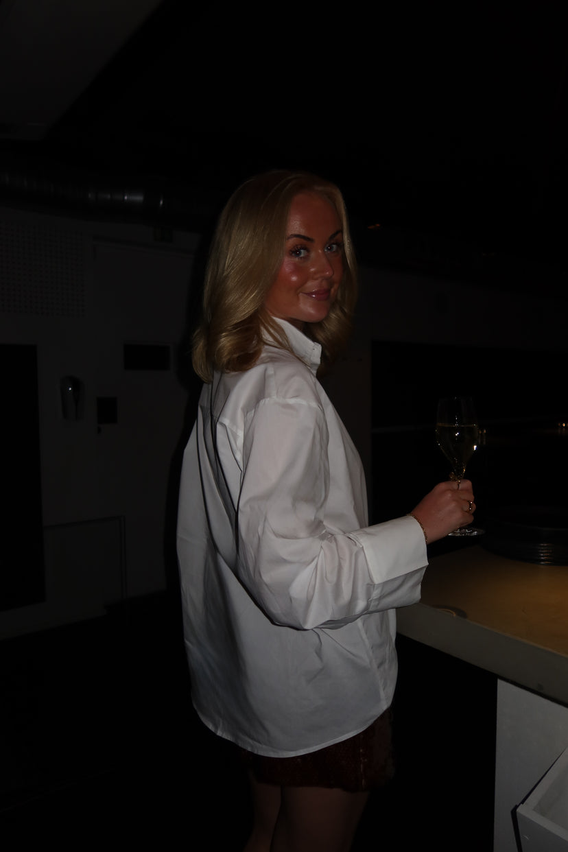 Chloe Oversized Shirt - White