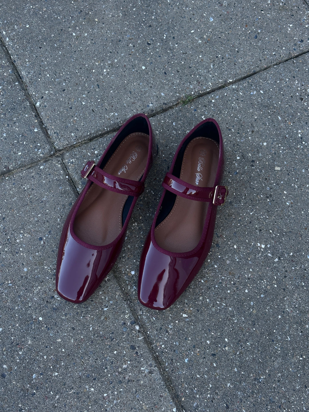 Line Ballerina - Wine Red