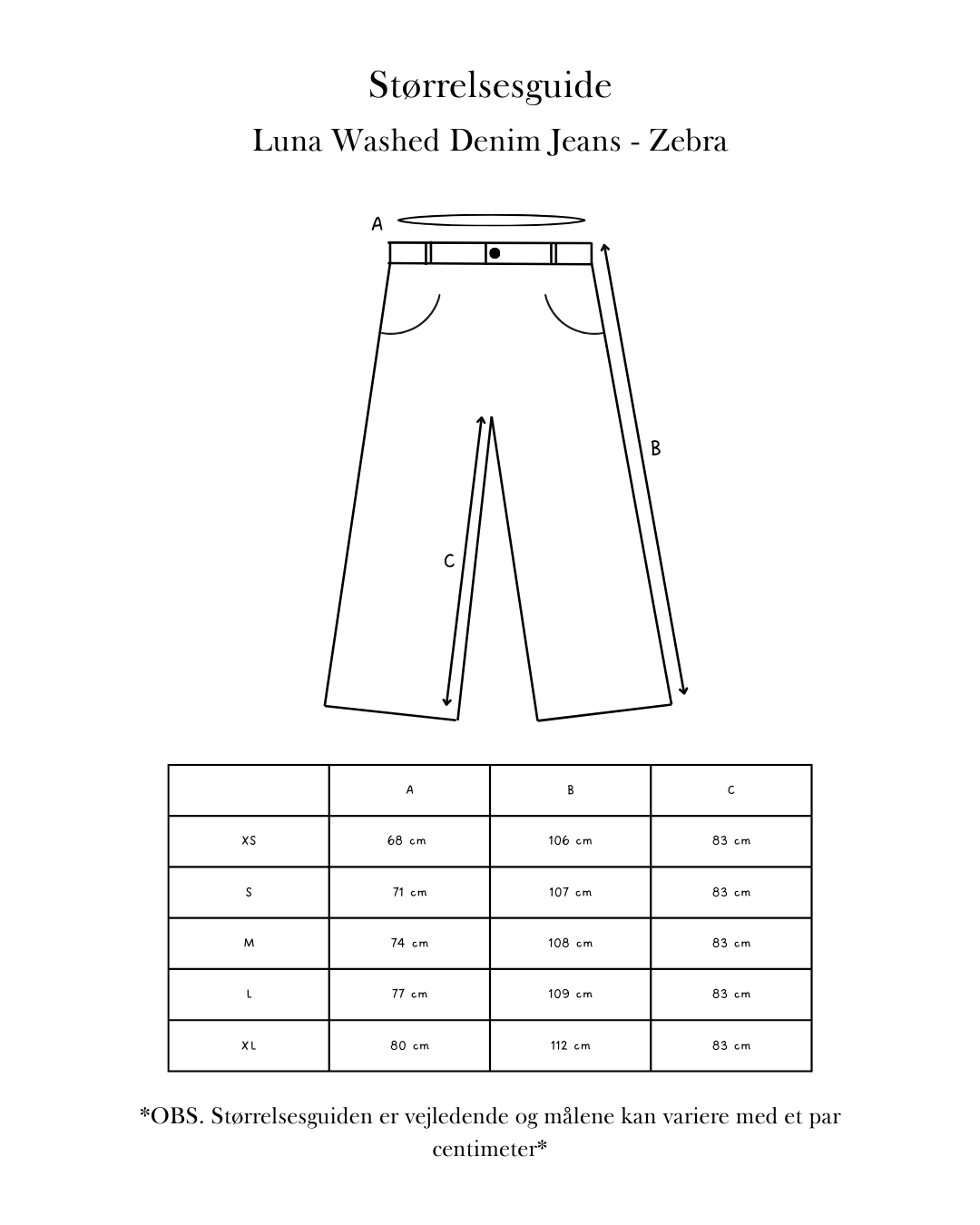 Luna Washed Denim Jeans - Leopard