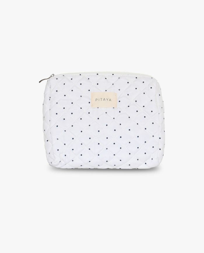 Medium Makeup Bag - Dots