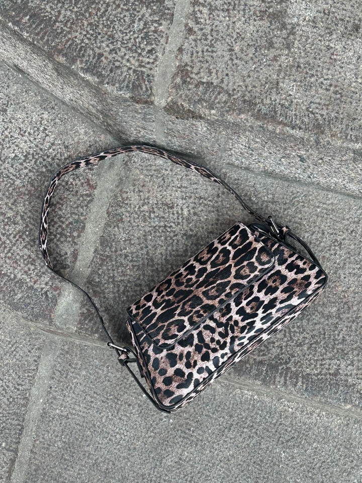 Preloved Elena Leopard Bag