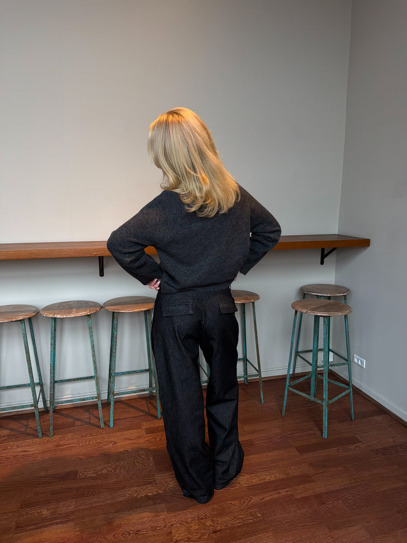 Nora Denim Jeans - Black Rinse