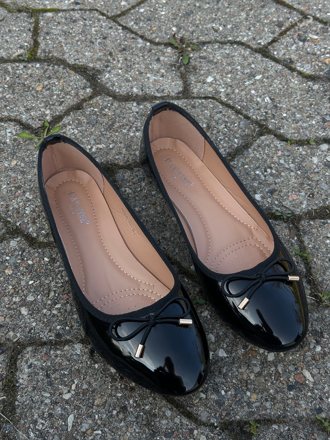 Sille Shiny Ballerina - Black