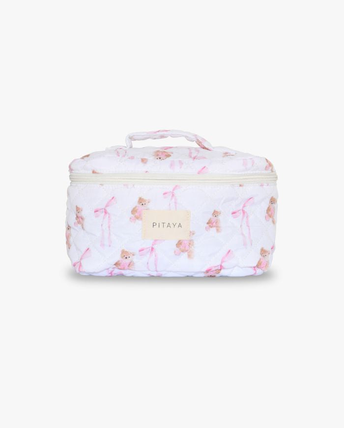 Large Makeup Bag - Cute Teddy