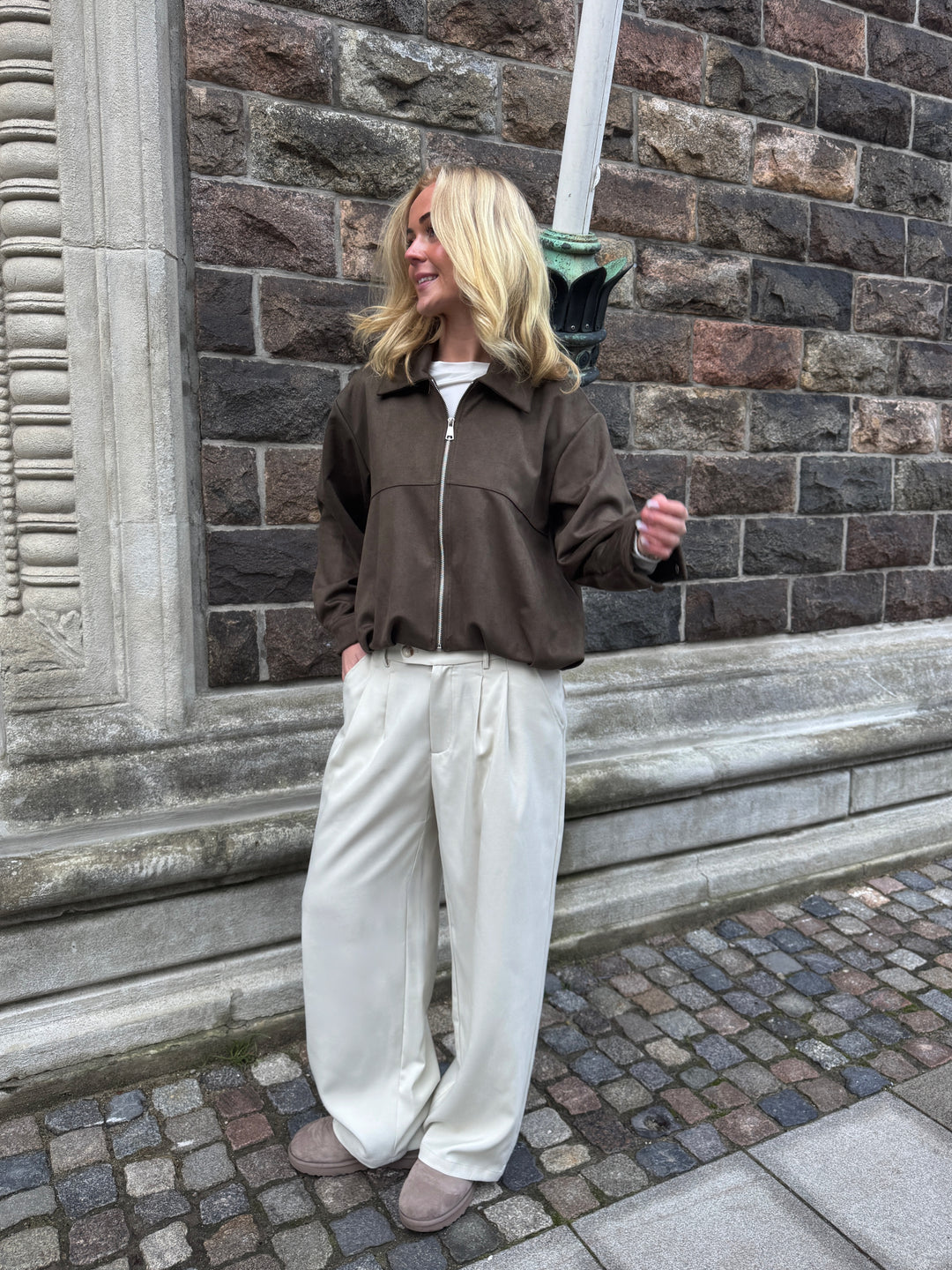 Nora Pants - Foam White