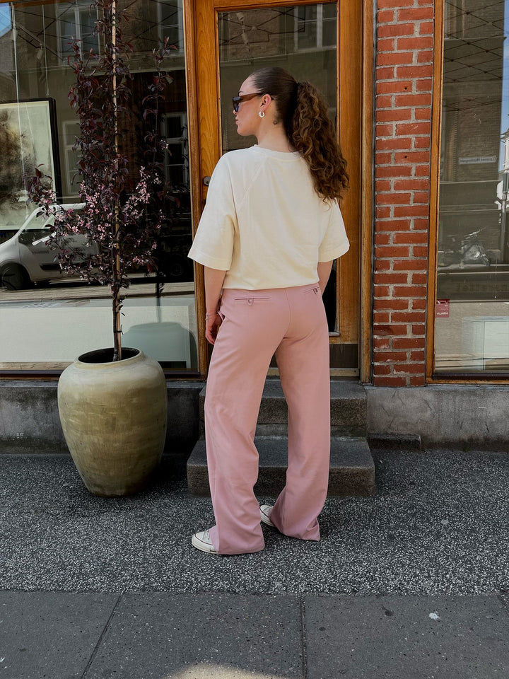 Preloved Nora Low Waist Pants - Dusty Pink