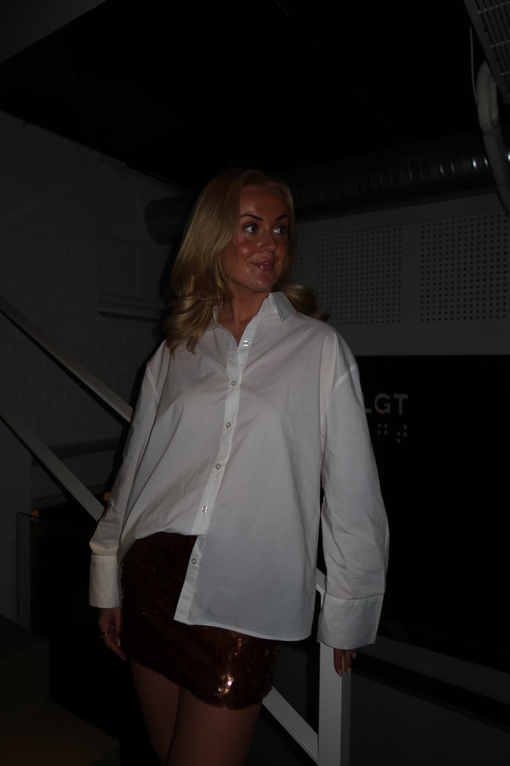 Chloe Oversized Shirt - White