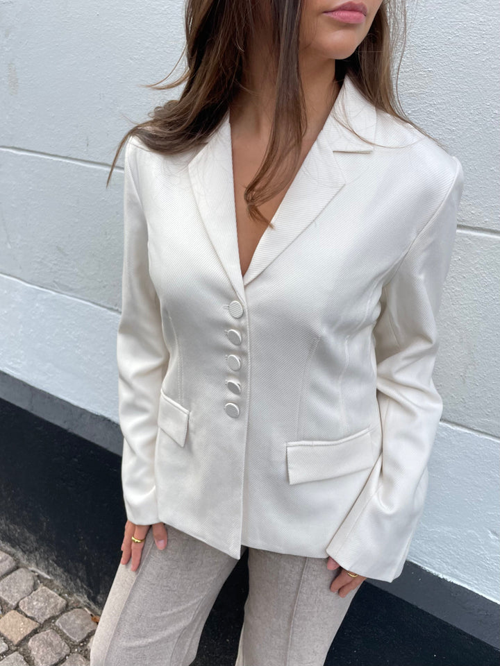 Preloved Nynne Blazer - Off White