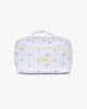 Large Makeup Bag - Blue Bow