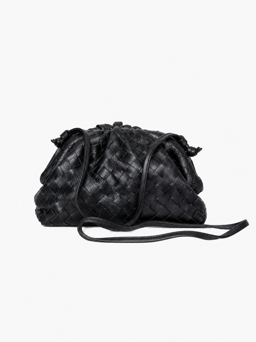 Aya Small Clutch - Black