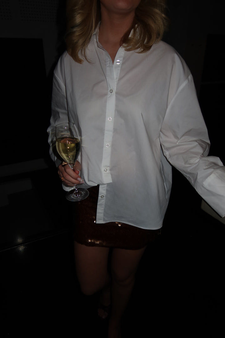 Chloe Oversized Shirt - White