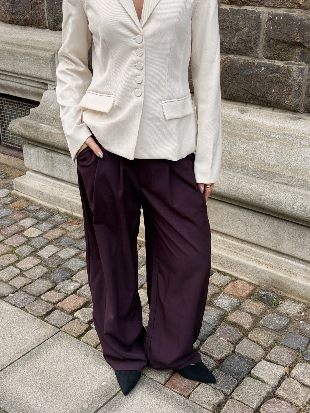 Nora Pants Petit - Plum