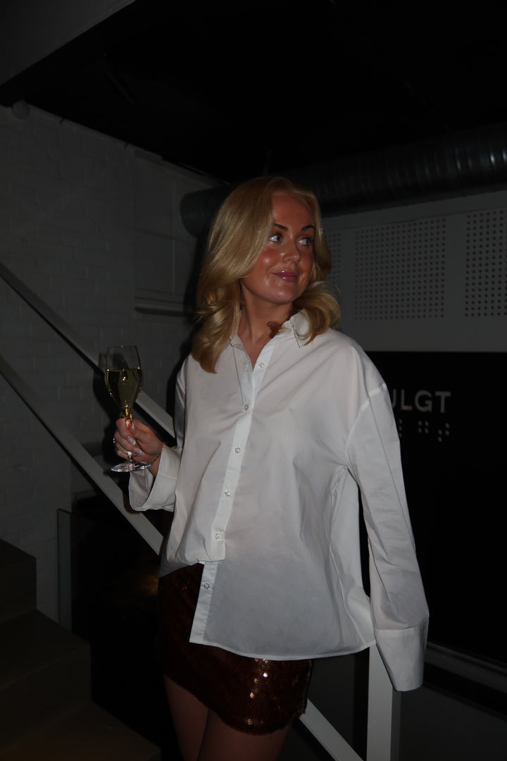 Chloe Oversized Shirt - White