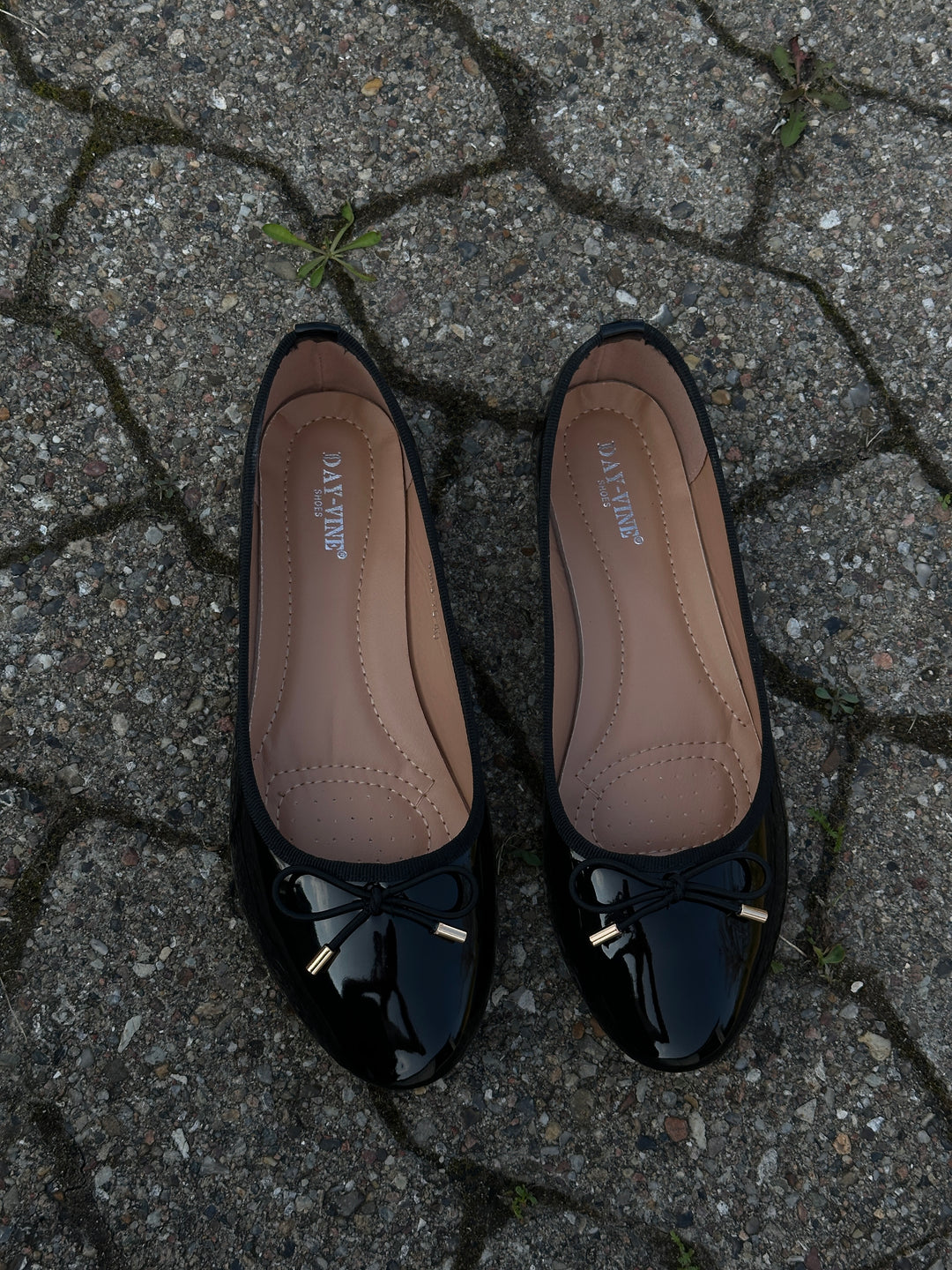 Sille Shiny Ballerina - Black