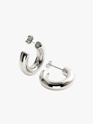 Eve Small Hoop Earrings - Stainless Steel