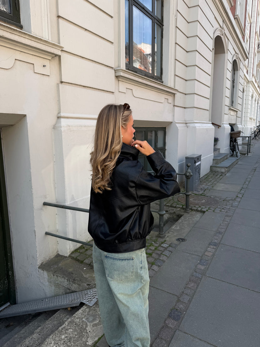 Esther Bomber Jacket - Black