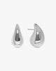 Sascha Medium Drop Earrings - Silver Plated