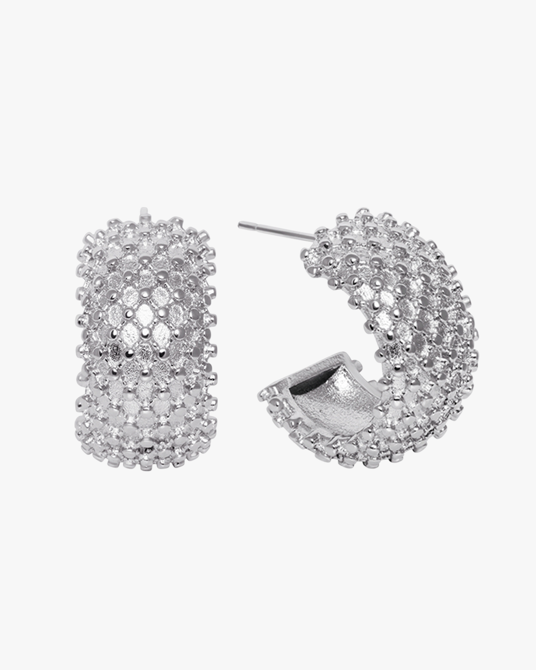 Caroline Earring - Silver Plated