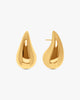 Sascha Large Drop Earrings - Gold Plated