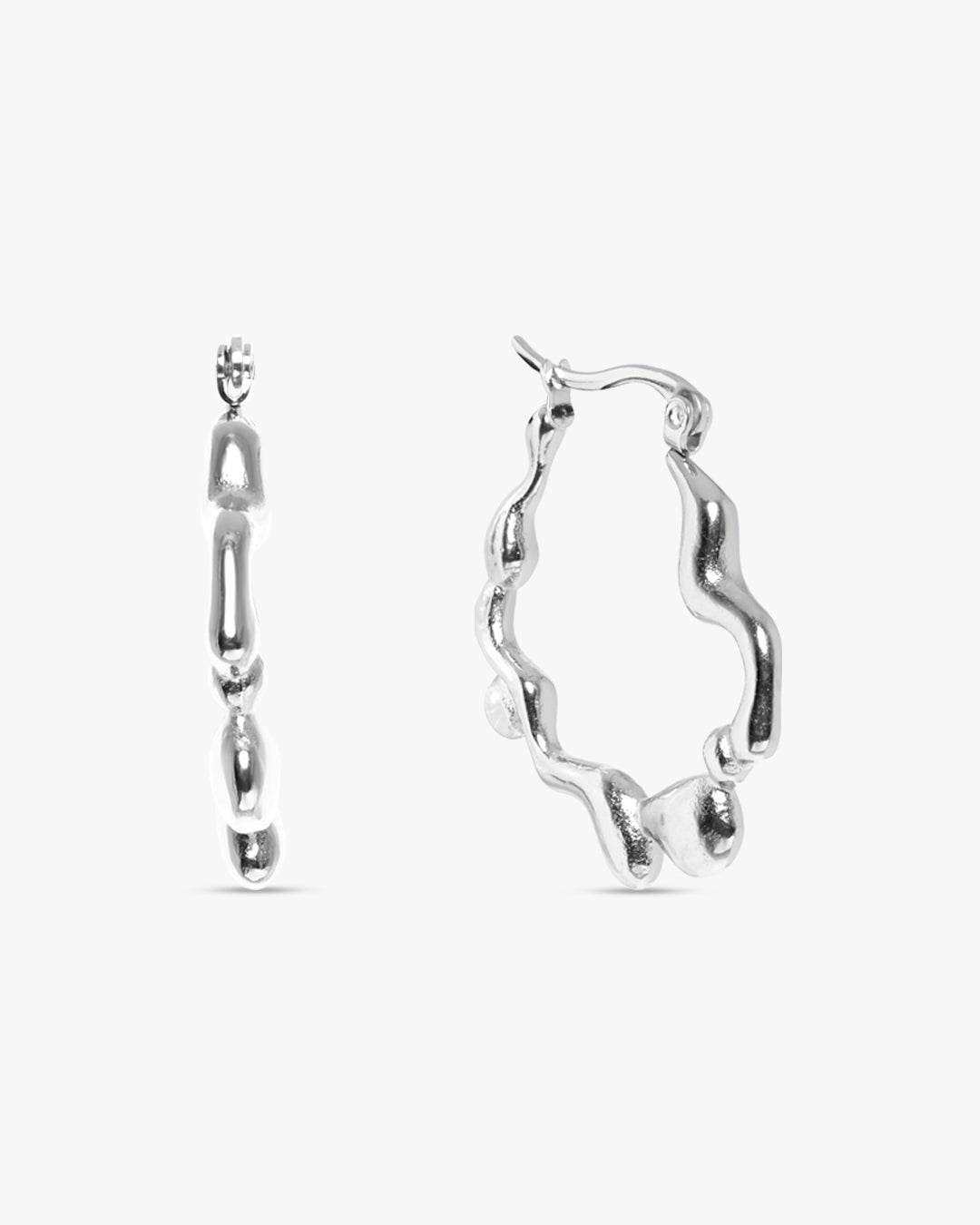 Iben Eva Earring - Silver Plated