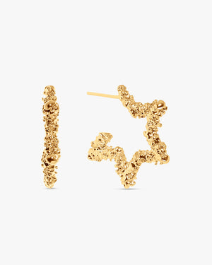 Mathilde Large Earrings - Gold Plated