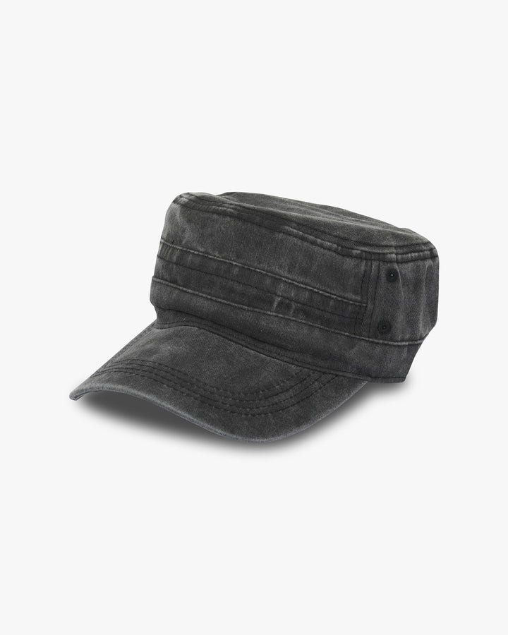Elsa Washed Cap - Dark Grey