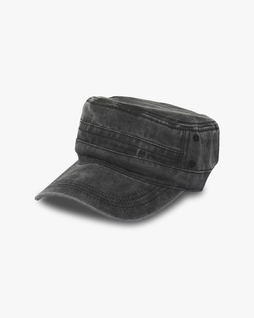 Elsa Washed Cap - Dark Grey
