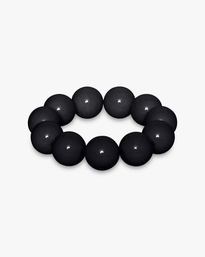 Billie Chunky Pearl Bracelet - Black