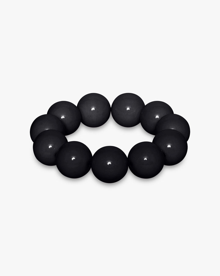 Billie Chunky Pearl Bracelet - Black