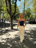 Holly Pleat Top - Royal Blue