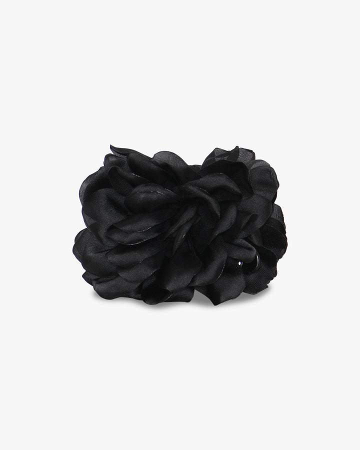 Flower Hairclip - Black
