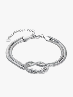 Linea Knot Bracelet - Stainless Steel