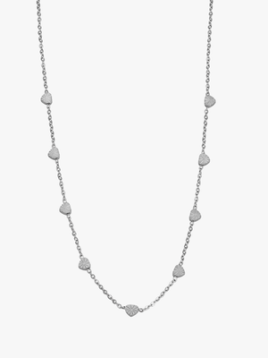 Emmeline Mini Heart Necklace - Stainless Steel