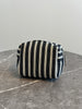 Tea Makeup Bag - Black Stripes