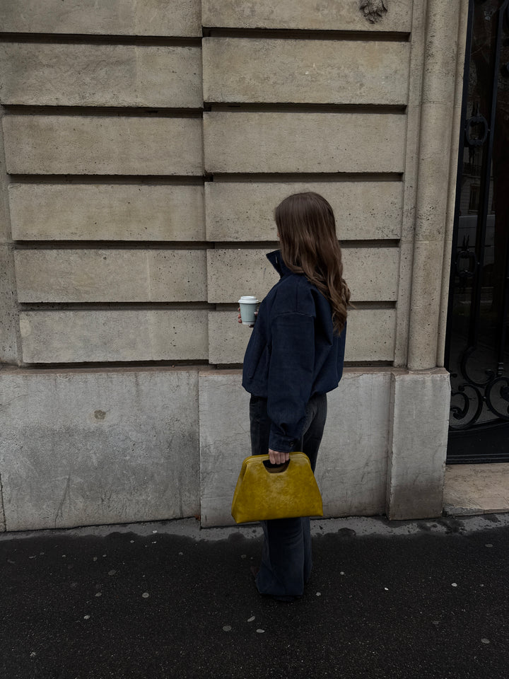 Asta Handbag - Dark Mustard