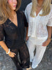 Rosa Crochet Shirt - Off White