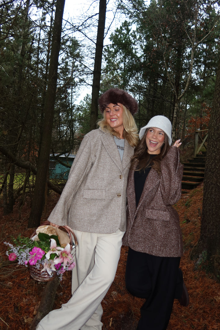 Raye Bucket Hat - Beige