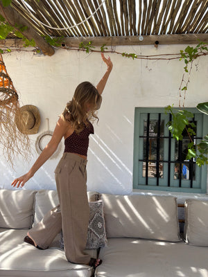 Nora Pants Petit - Brown