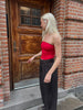 Marta Bandeau Top - Red