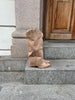 Rory Suede Cowboy Boots - Taupe