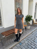 Vivian Knit Dress - Dark Grey Melange