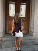 Miriam Fringe Skirt - Off White