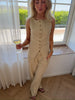 Nora Pants - Beige Melange