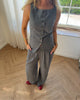 Nora Pants - Medium Grey Melange
