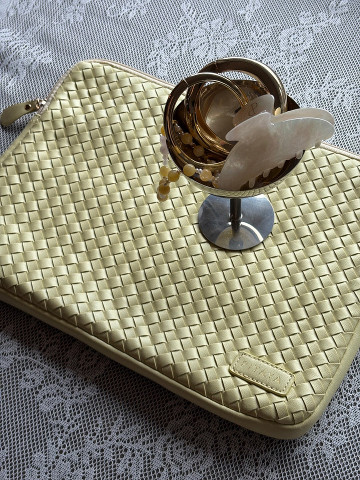 Charlotte Computer Sleeve "13 - Light Yellow